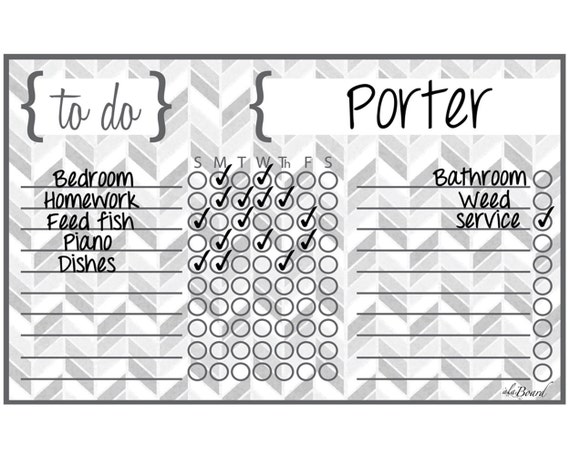 family organization family chore list etsy family task list