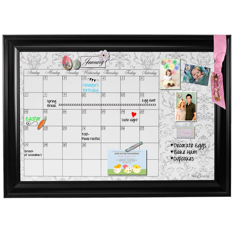 Framed Wall Calendar Wall Calendar Etsy Framed Wall Calendar Wall Calendar Etsy