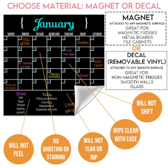 DIY Accessoires // calendrier et to do list magnétiques pour 2016
