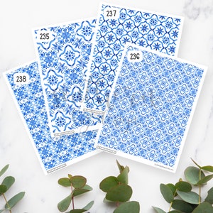 Image Transfer Sheet for Clay Earrings