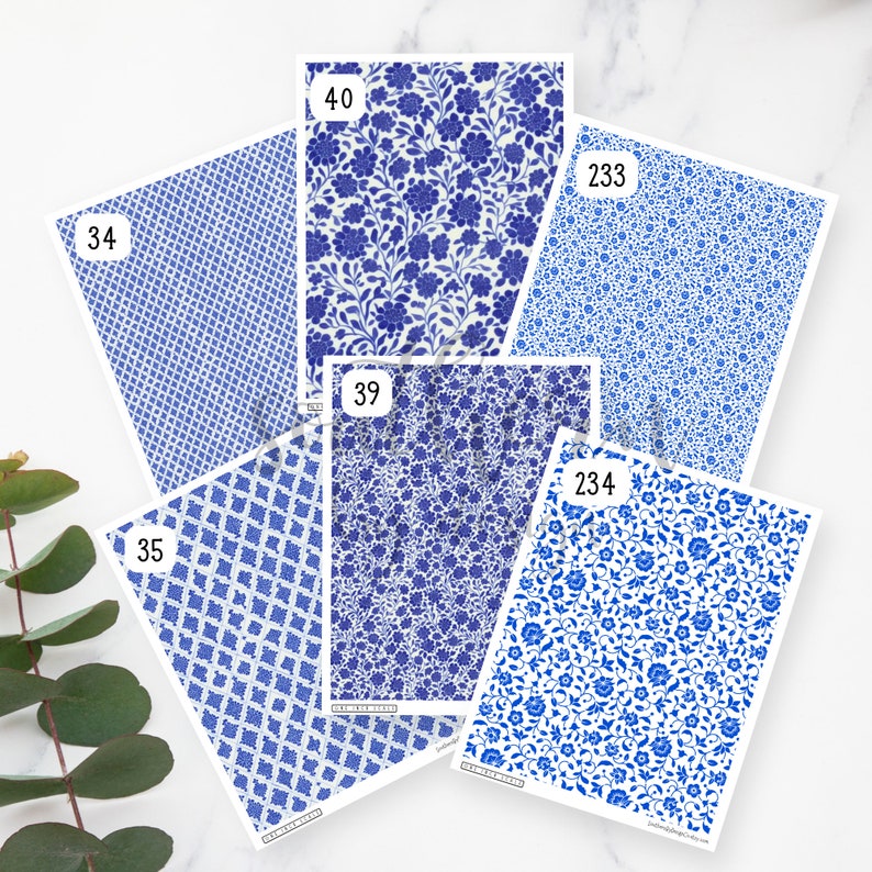 Image Transfer Sheet for Clay Earrings