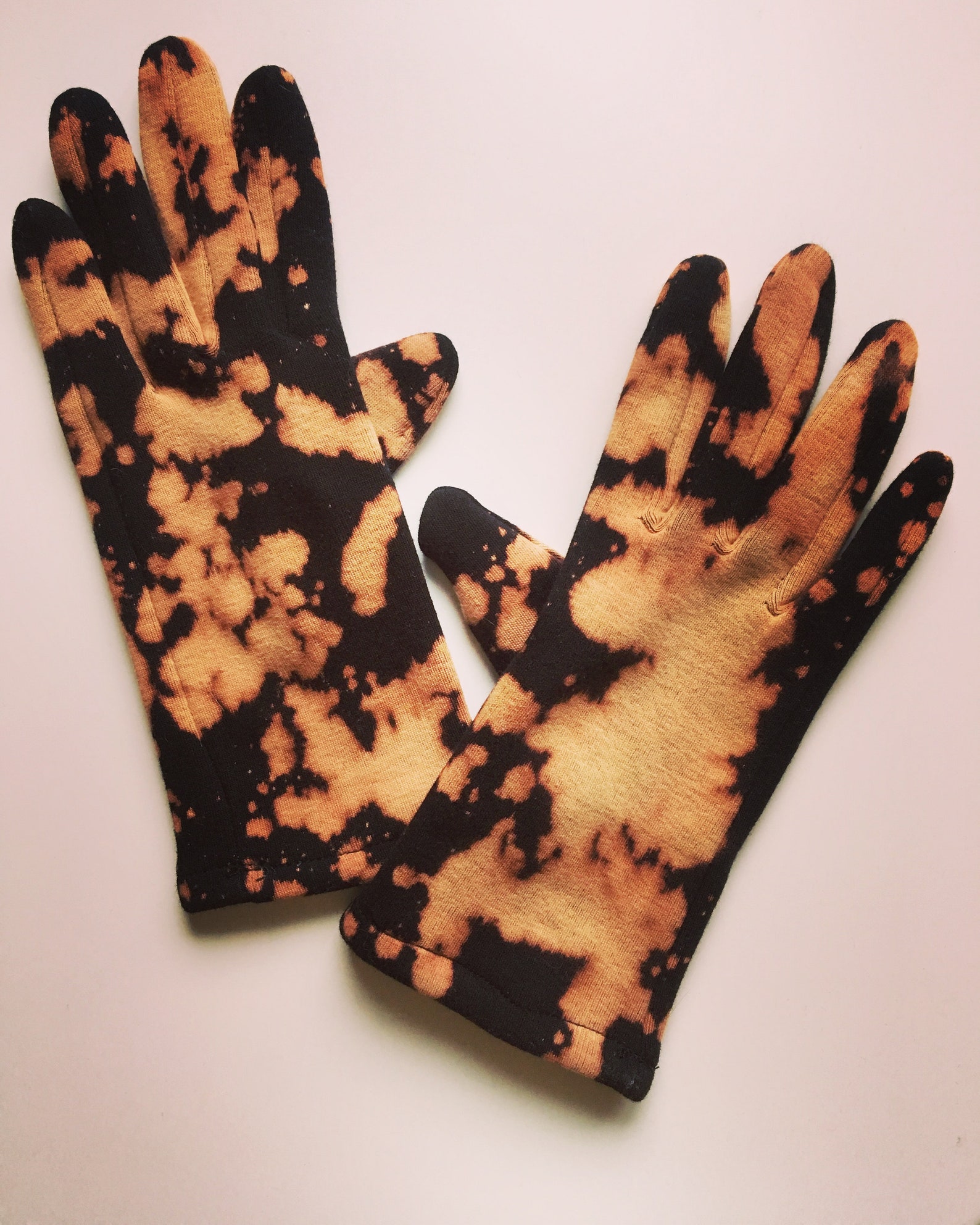 Acid Wash Gloves Etsy Canada
