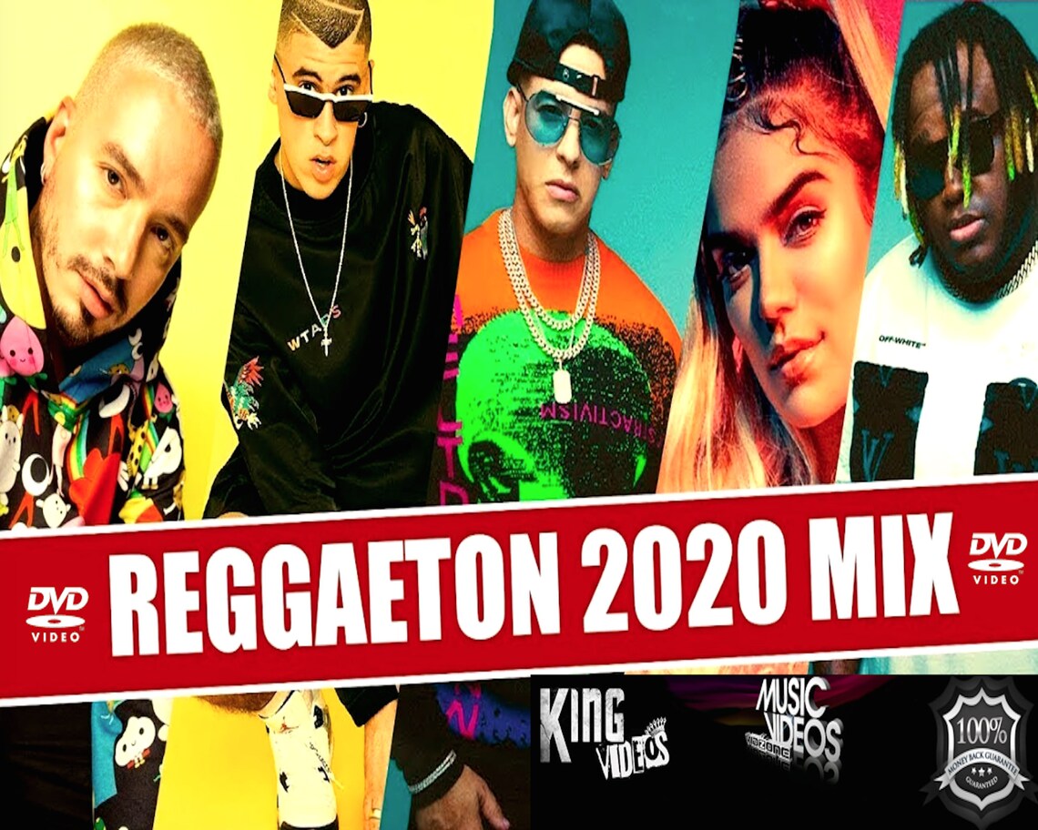 130 REGGAETON Music Videos Dic2020 Edition 4 DVDs ft. J Etsy