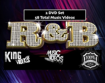 May include: A 2 DVD set of R&B music videos featuring 58 total music videos. The DVD set is advertised as 100% money back guaranteed.