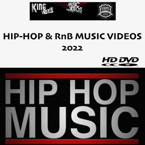 2022&#39;s Hip-Hop Rap & RnB New Music Videos | 2 DVD&#39;s - 70 Total Videos