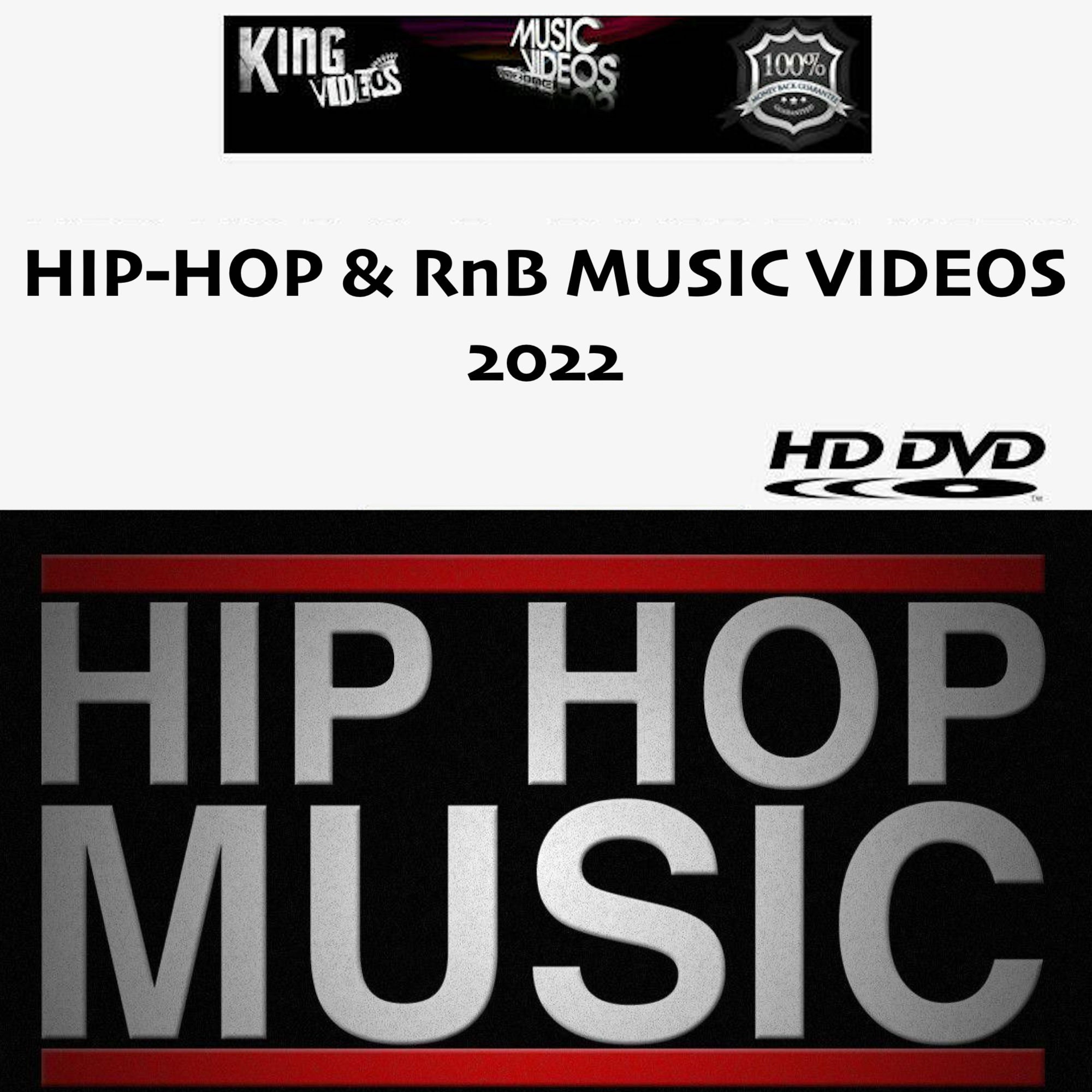 2022's Hip-hop Rap & Rnb New Music Videos 2 Dvd's 70 Total Videos