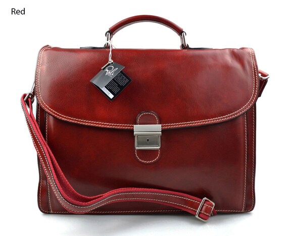 Leather Briefcase Office Bag Men Women Bag Business Leather Leather Briefcase Office Bag Men Women Bag Business Leather
