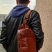 Borsello Uomo Pelle con portafoglio gratuito Borsa a Tracolla Uomo In