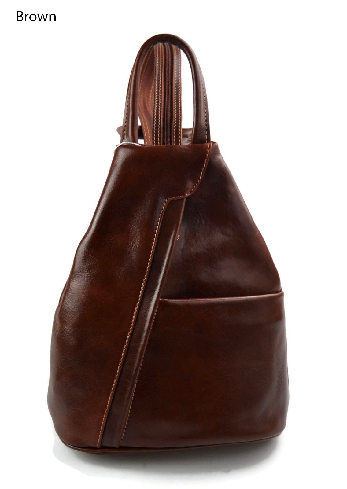 mens leather travel shoulder bag