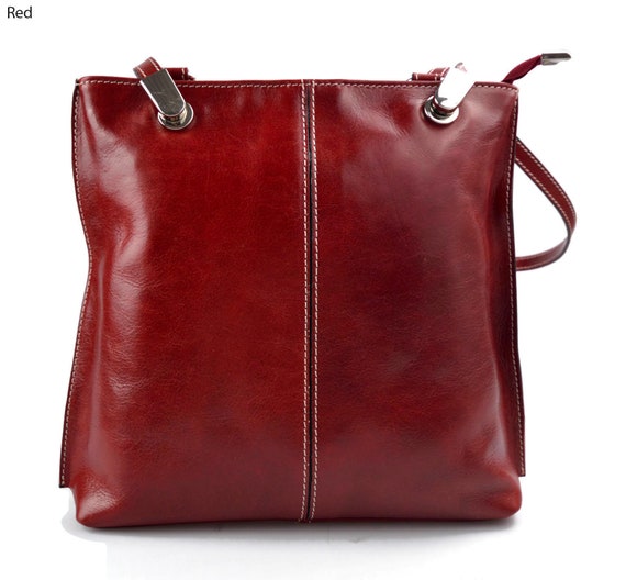 Women Handbag Red Leather Bag Clutch Women Purse Women Backpack Crossbody Women Bag Travel Backpack for Women Leather Backpack Made in Italy Etsy Canada