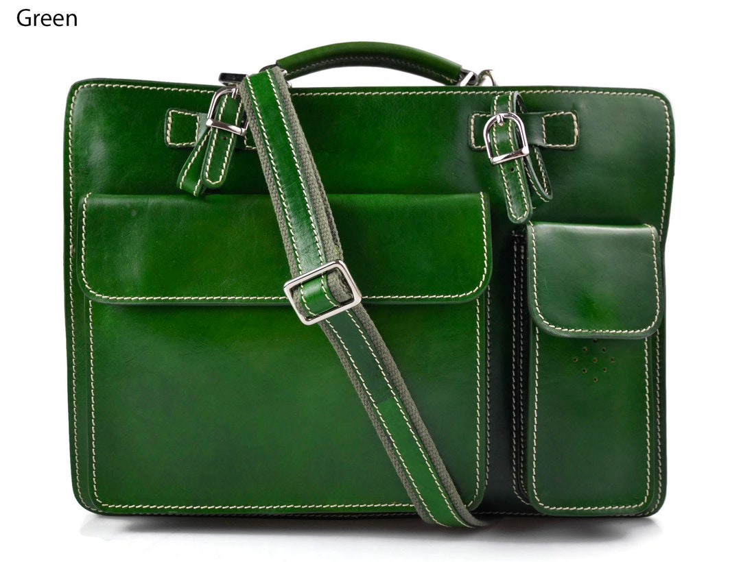 Briefcase Leather Briefcase for Man Briefcase Men Shoulder Bag