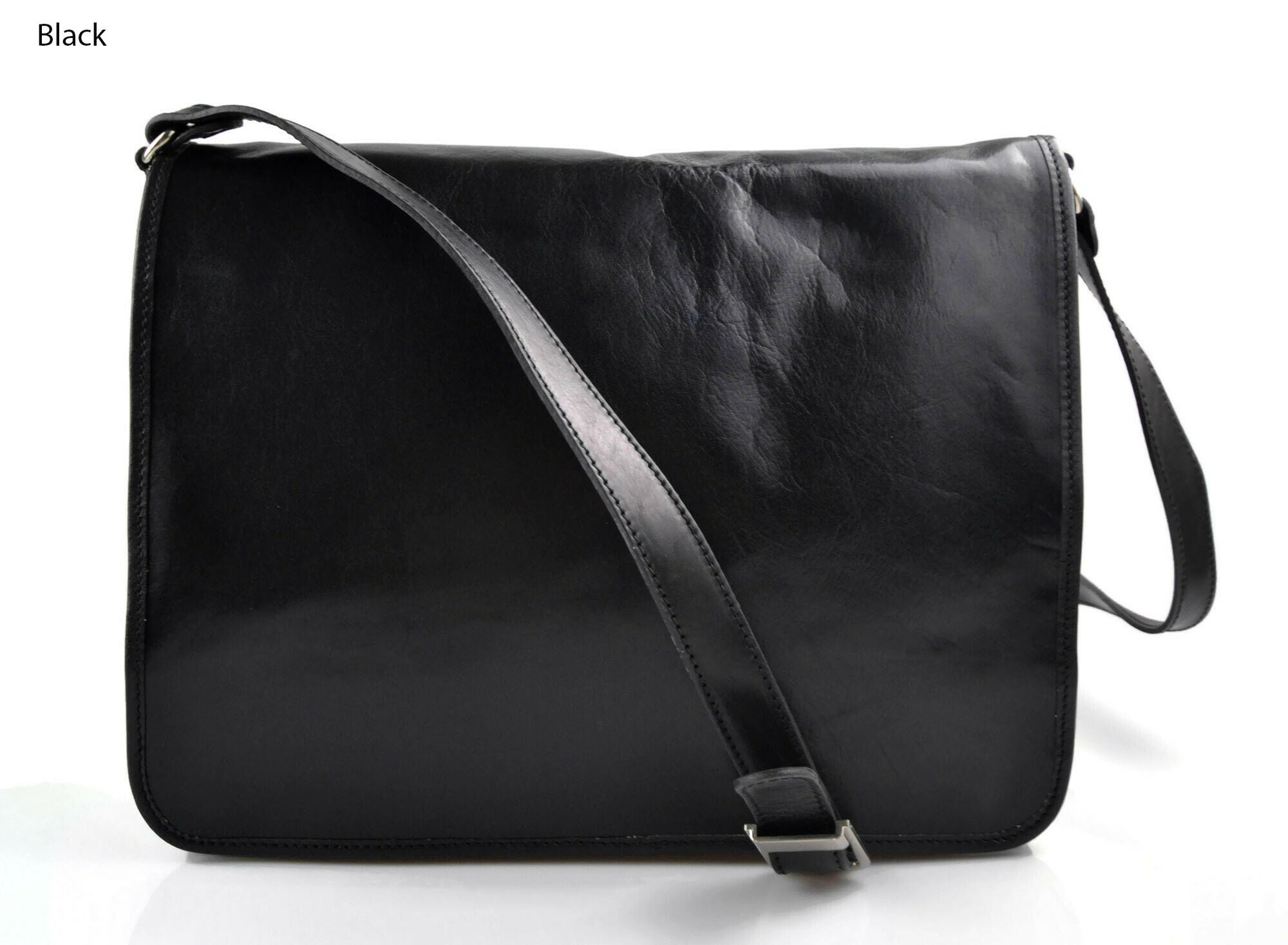 ★TOUT Y EST★ Buckled Cordura Messenger Bag BLACK LRBG3201B il_fullxfull.2126797504_cely.jpg