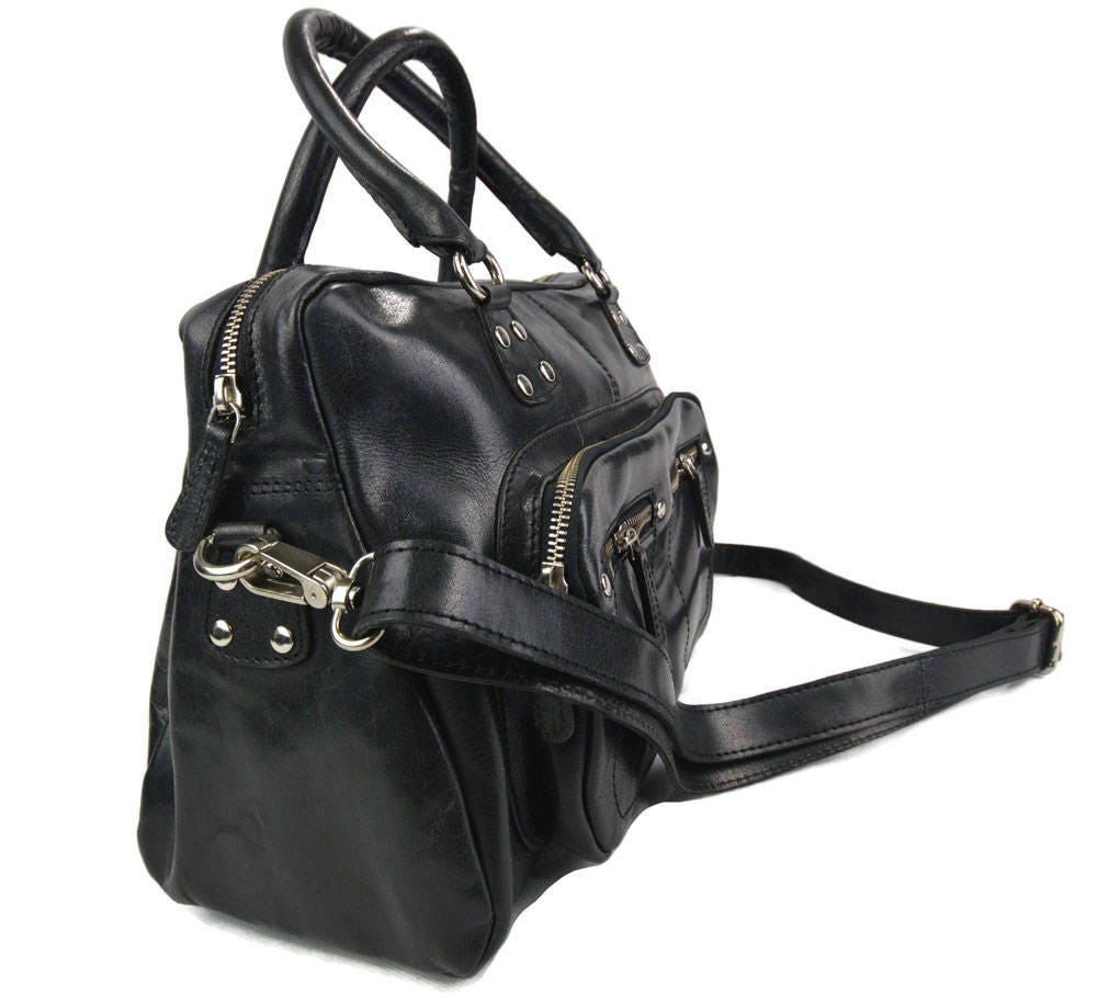 Ladies buffalo leather handbag womens shoulder bag leather | Etsy