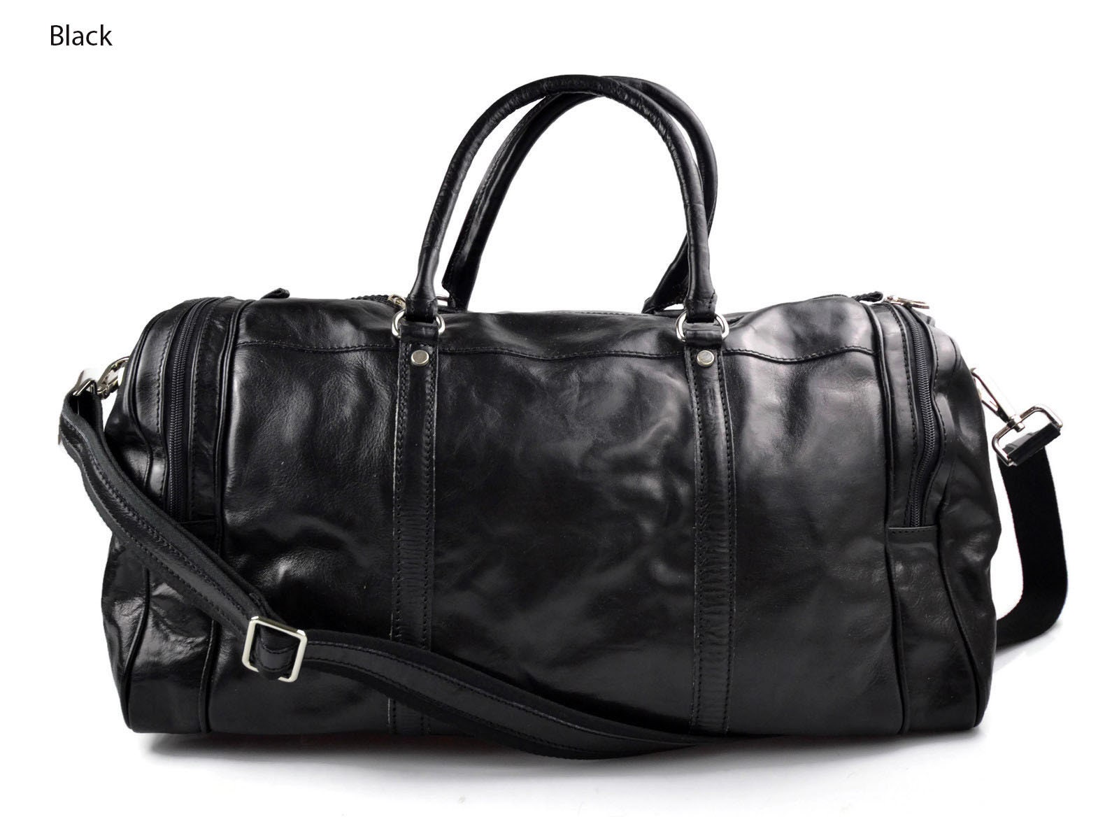 ★GENERAL IDEA★ WOMAN NYLON TRAUM DUFFEL BAG [BLACK] / WBE2 Small Leather Overnight Bag Duffel Bag - The Ambassadors