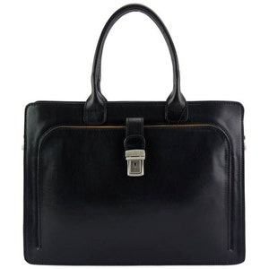 Carpeta de cuero cartera negro maletin de piel de mano bolso de espalda bolso mujer bolso hombre bandolera de piel bolso messenger