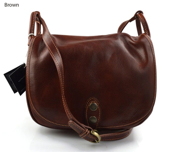 Women Saddle Handbag Leather Bag Clutch Hobo Bag Shoulder Bag Brown Crossbody Leather Saddle Bag Made in Italy Genuine Leather Etsy Ireland