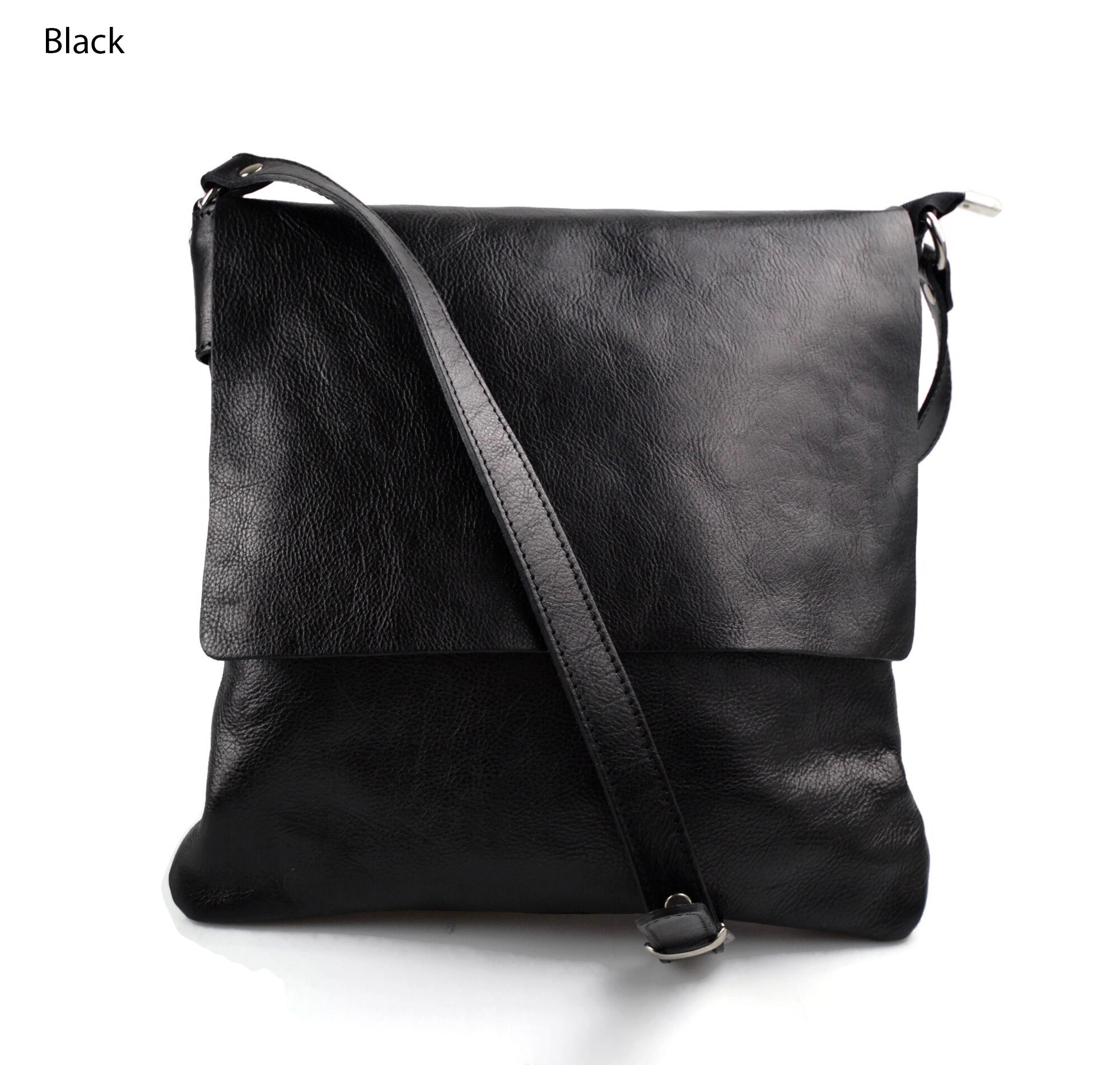 Tracolla Borse Borsa Messenger Uomo In Pelle Tracolla