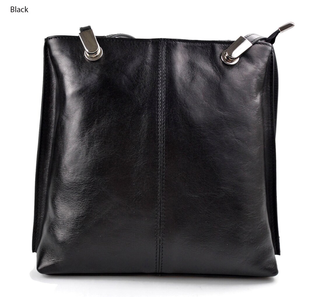 Women Handbag Black Leather Backpack for Women Leather Bag - Etsy
