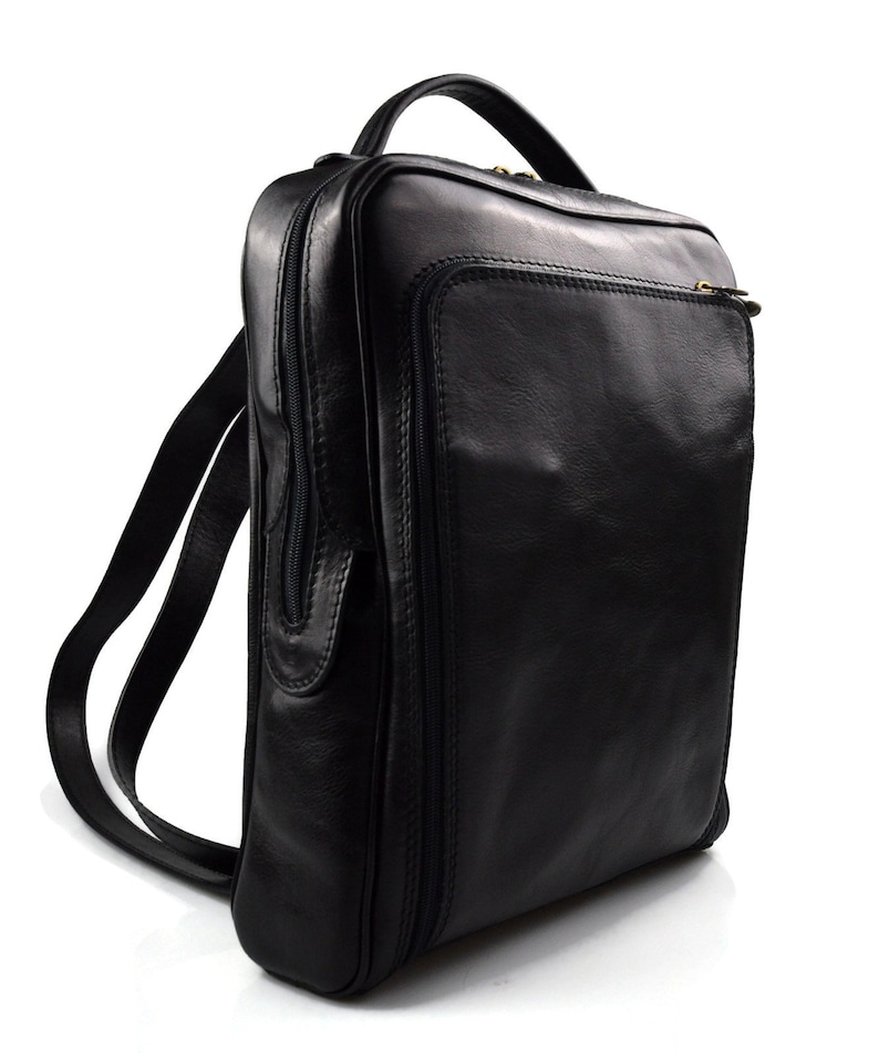 Backpack Genuine Leather Travel Bag Weekender Sports Bag Gym - Etsy