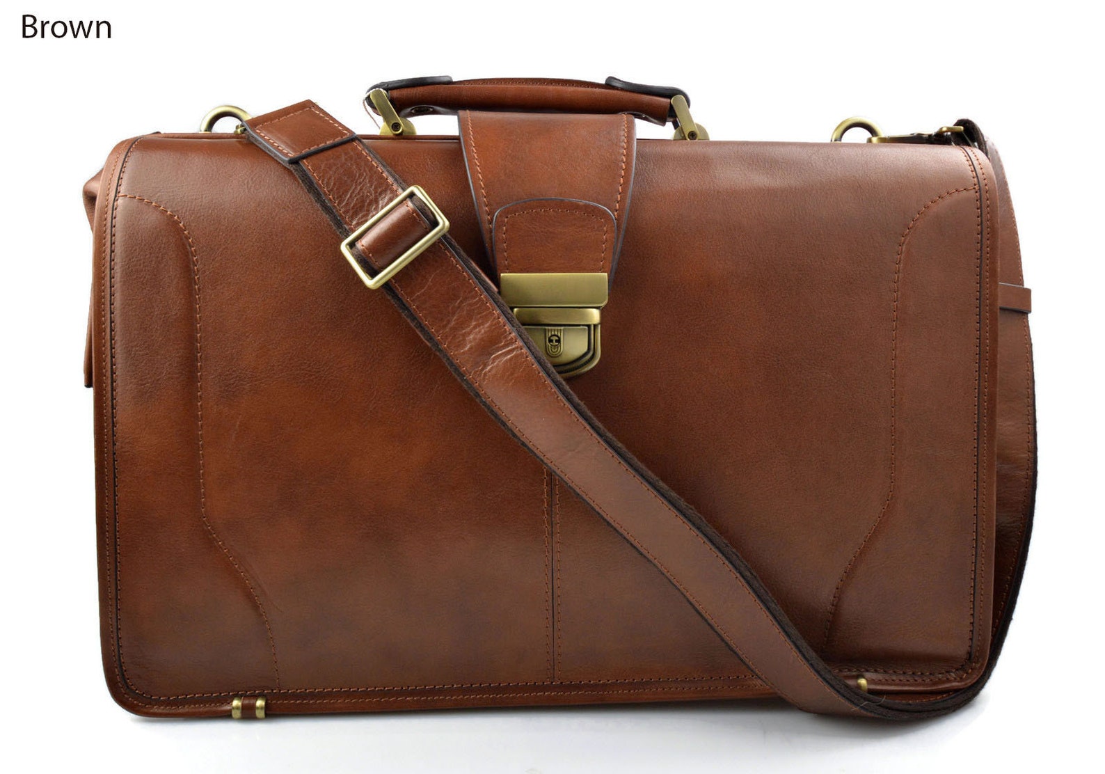 Doctor Bag Leather Men's Doctor Bag XXL Doctor Handbag Etsy