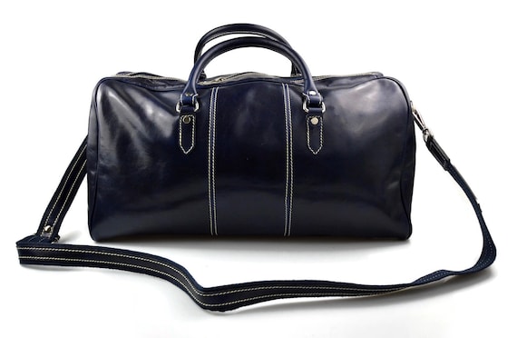 Top Grain Leather Duffle Bag - De Luca (I)