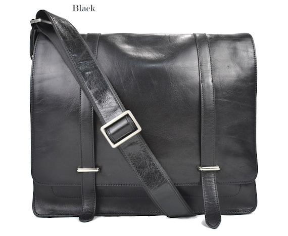 mens-leather-messenger-bag-black-shoulder-bag-genuine-leather-etsy