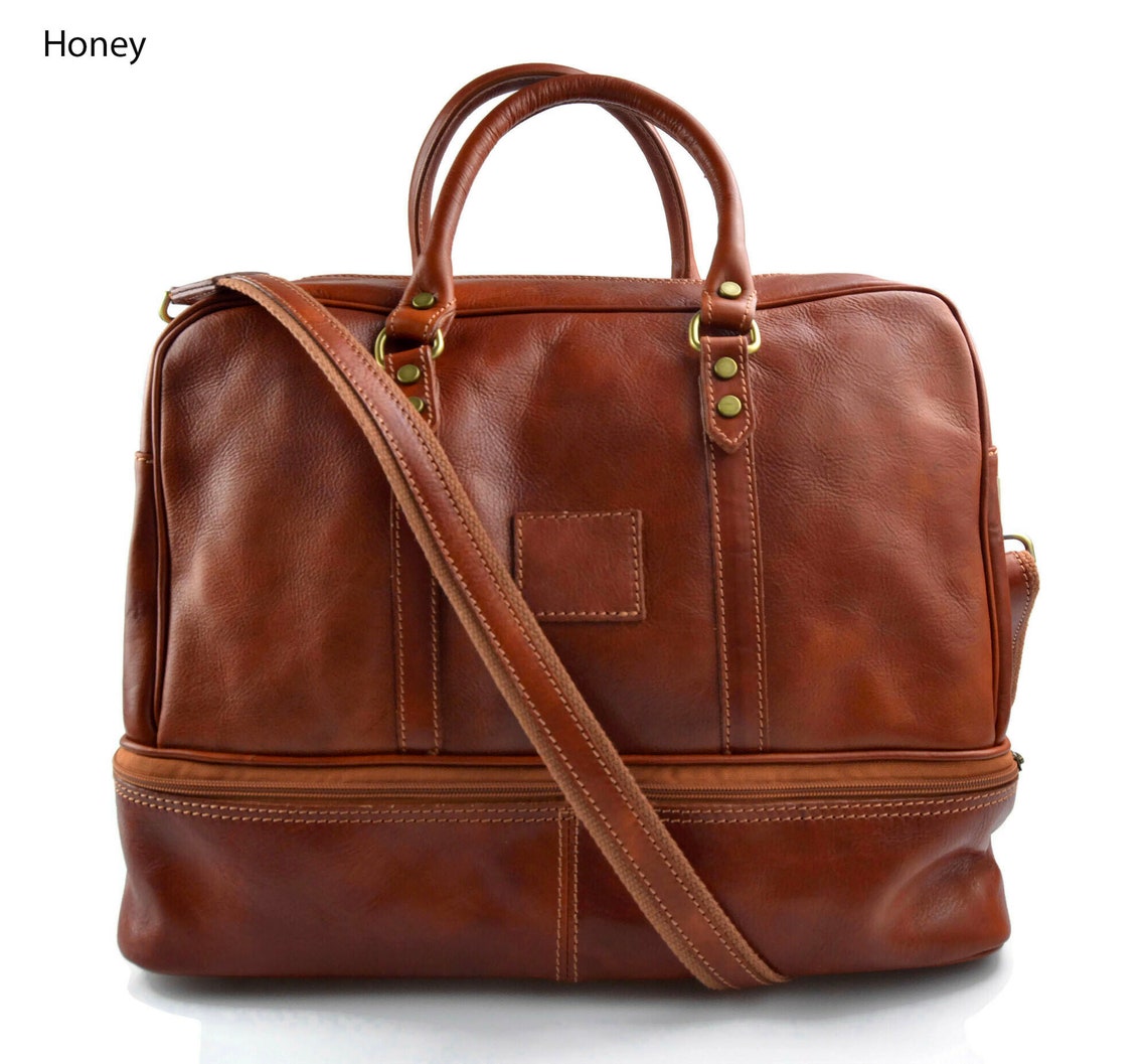 Leather Travel Bag Duffle Bag Duffel Bag Leather Duffle Bag - Etsy