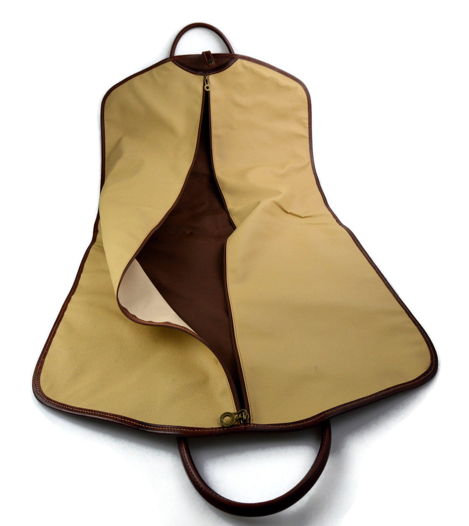 Leather Garment Bag Travel Garment Bag Carryon Garment Bag Etsy