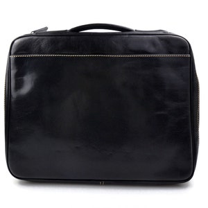 Maletin en piel cartera de cuero A4 bolso de cuero de hombre bolso de cuero de mujer bolso de mano rojo marron negro carpeta de piel