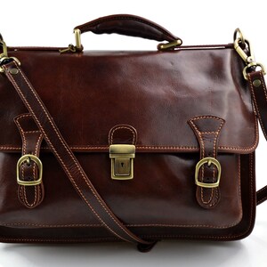Carpeta de cuero bolso de hombre bolso de mujer mochila de piel bolso de cuero messenger bolso de espalda de piel marron negro