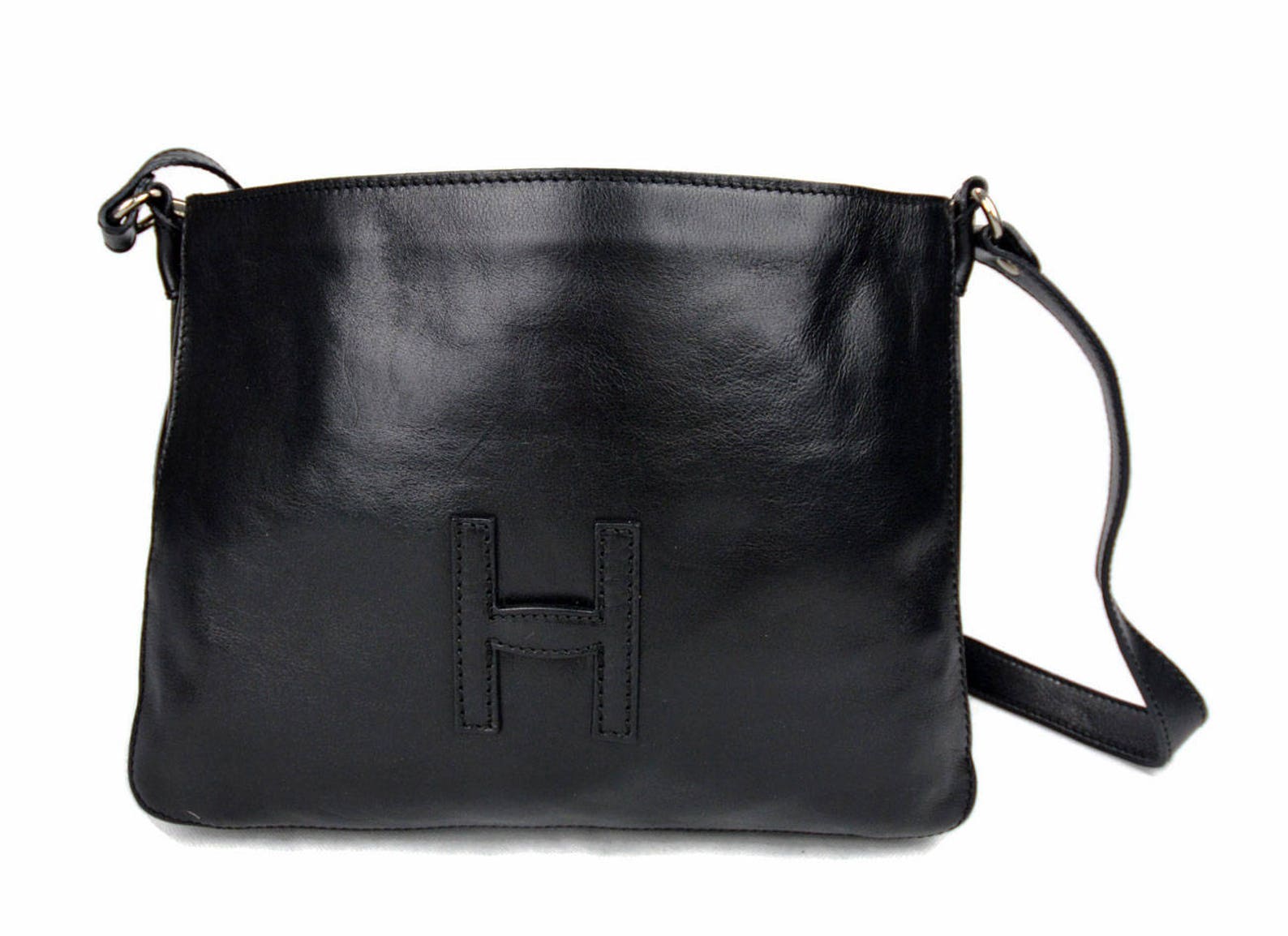 Leather Hobo Bag Mens Satchel Messenger Bag Shoulder Bag Etsy