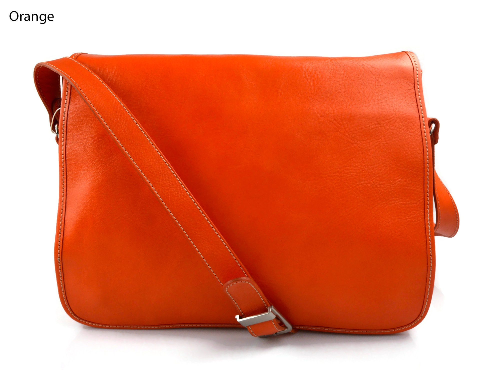 Orange messenger bag new arrivals