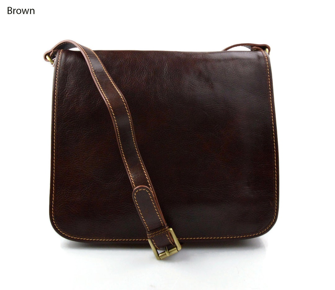 Leather Messenger Bag Men Leather Bag Shoulder Bag Handbag - Etsy