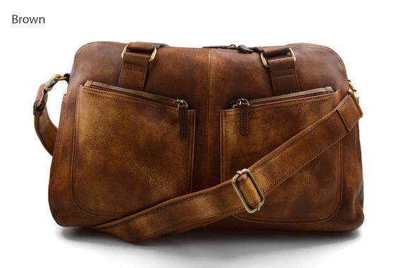 cheap leather travel bags