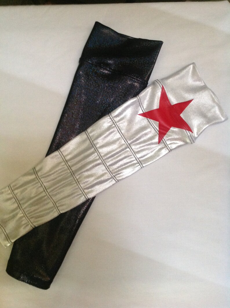 Winter Soldier inspired arm sleeves Etsy