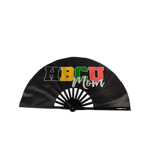 HBCU Mom Clack Hand Fan | Hbcu | Hbcu Grad  | Black History Month | Black College | Historically Black College | Hbcu Educated |