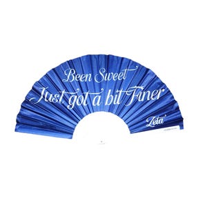 Zeta Phi Beta Been Sweet  Clack Hand Fan | Zeta |Finer | Soror Gift | 1920 | D9 | Z-Phi | l