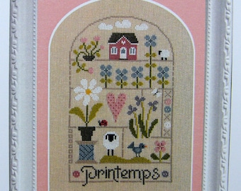 Little Moments of Spring Counted Cross Stitch Chart