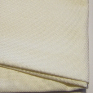 32 count antique white evenweave fabric. Various sizes of cut piece. Cross stitch fabric. White evenweave embroidery fabric.