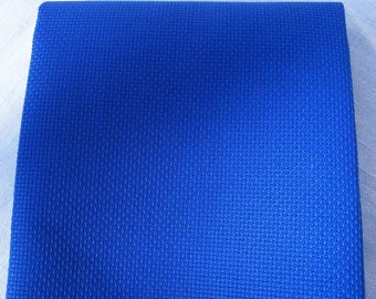 16 count Royal blue Aida - Cut Piece in various sizes. Christmas Cross stitch fabric, easy fabric to work with. 16 count Royal Aida