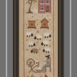 Sheep Story 2 counted cross stitch chart image 9