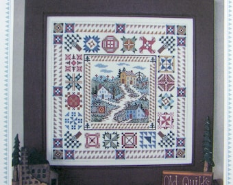 Road to a Friend's House Counted Cross Stitch Chart.