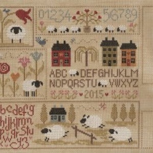 Sheep Story 2 counted cross stitch chart image 3