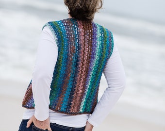 Noro Vest Crochet Pattern