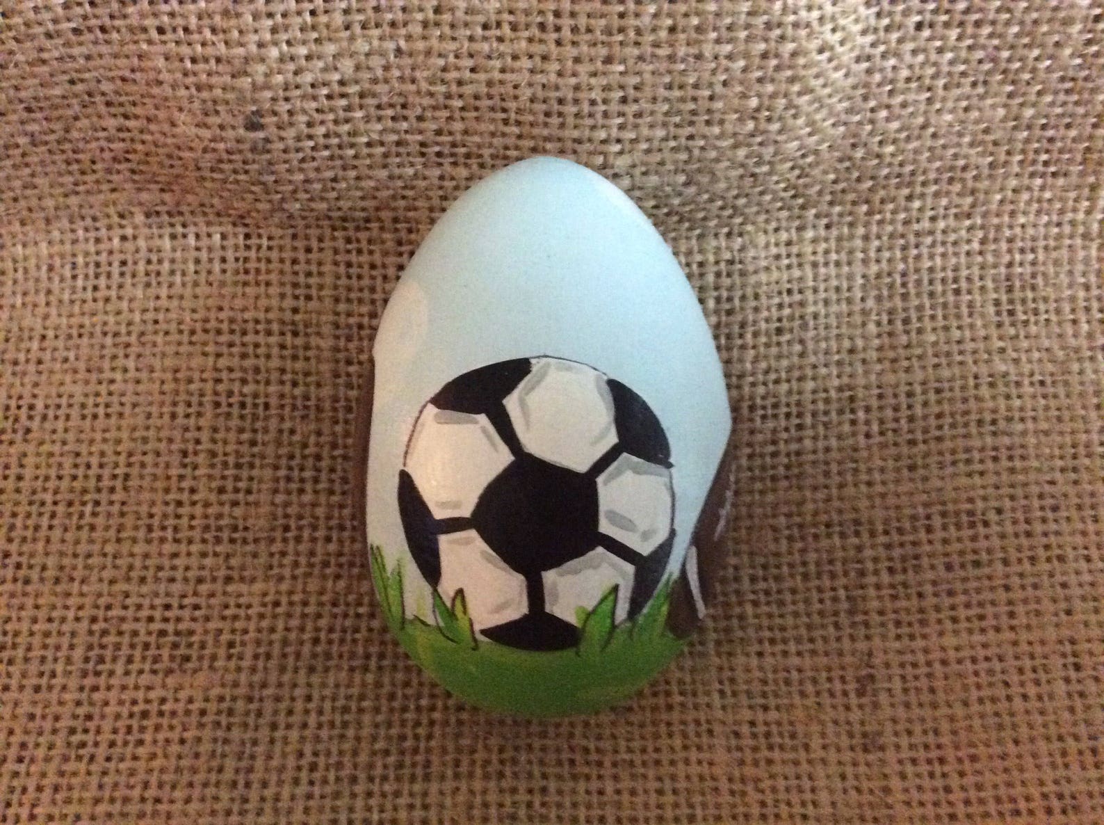3.25 Sports Easter Egg Personalized Easter Egg Hand Etsy