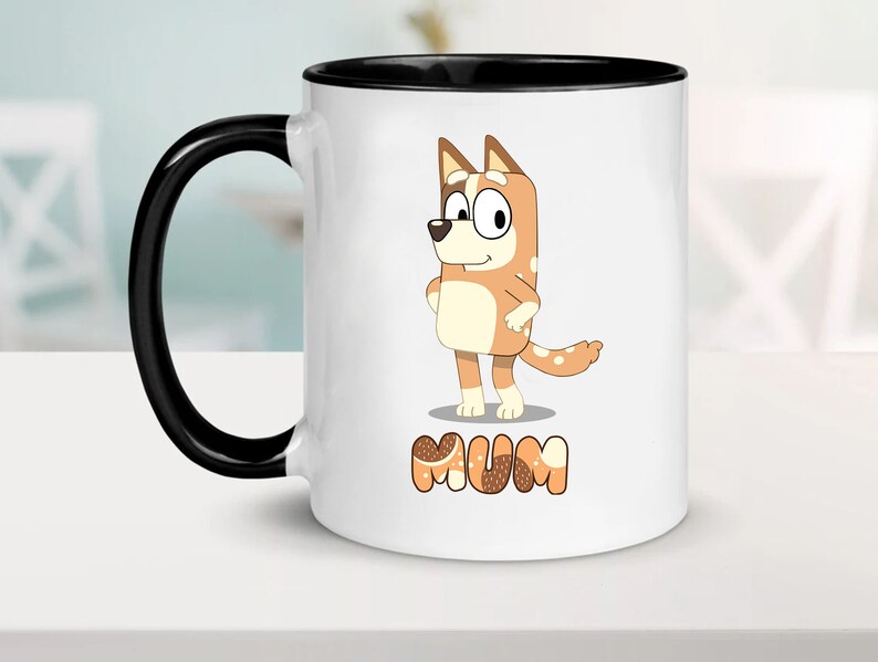 Bluey Dad Mug Bluey Dad Magic Claw Mug Bluey Mom Mug Bandit Etsy