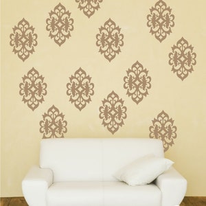 Wall Decals Ornate Wall Pattern - Vinyl Stickers Art Custom Home Decor