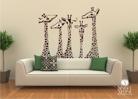 wall stickers giraffe
