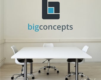 Custom Business Logo Wall Decal - Deposit Custom Home Decor