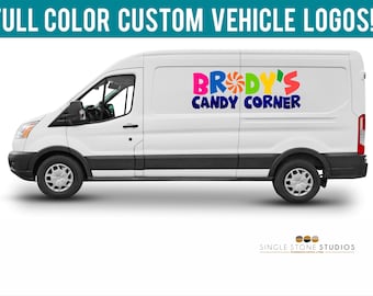 Custom Vehicle Car Truck Van Trailer Decals - Business Logos and Services